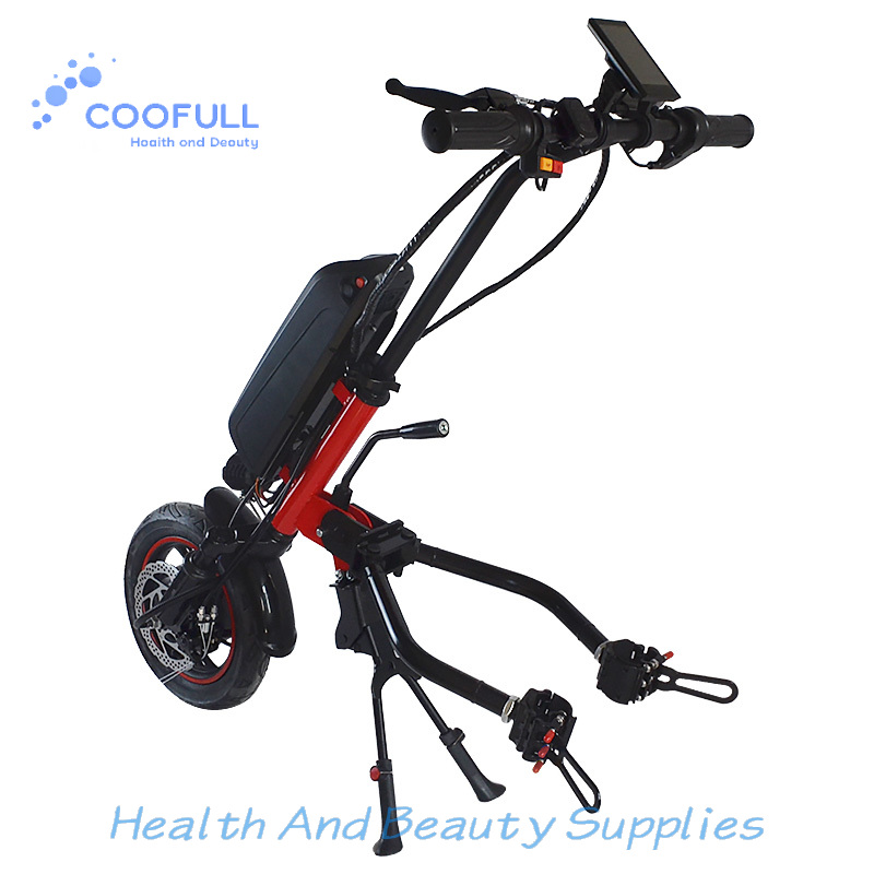 Electrical - Coofull車椅子電動ハンドバイクYveelt YVE 12 36V/48V 350WブラシレスモーターフロントドライブパワーアシストアタッチメントCE認証済み