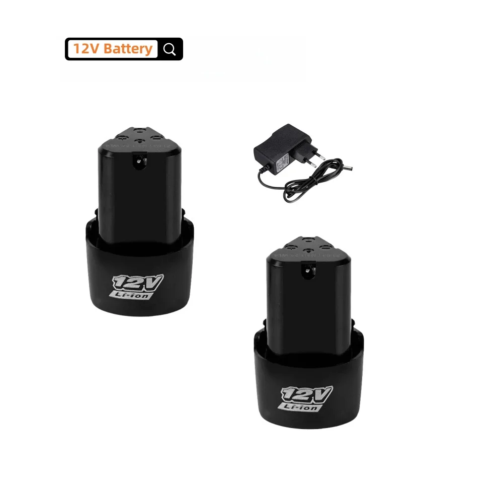 Electric Screwdriver Rechargeable Usb - 12V 1500mAh バッテリー 充電式リチウムイオン電池 電動ドライバー、電動ドリル、ミニアングルグラインダー用