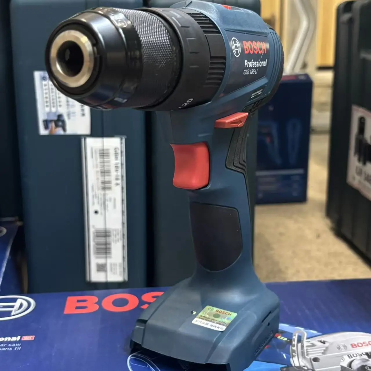 Brushless Cordless Electric Drill 18V - ボッシュ GSB 185-LI ブラシレスコードレスインパクトドリル 18V 電動ドライバー