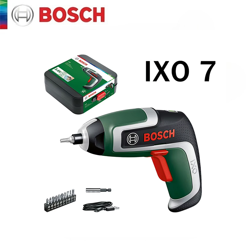 Electric Screwdriver Rechargeable Usb - ボッシュコードレス電動ドライバーIXO7 USB充電式ミニ電動ドリルドライバー ポータブルコンパクト電動工具