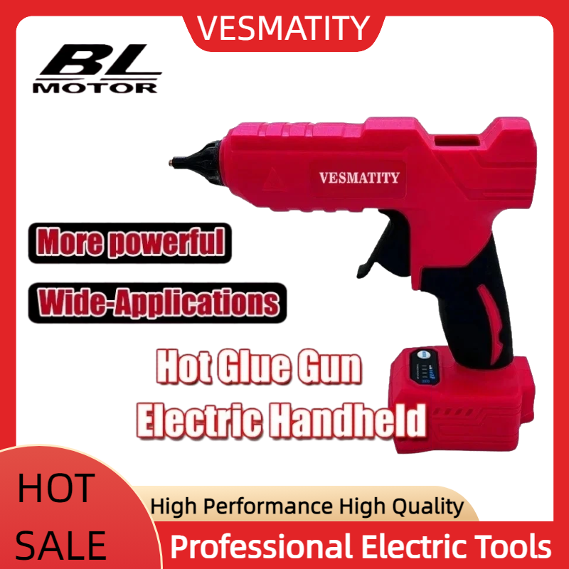 Hot Melt Glue Gun Cordless - コードレス電動ホットメルトグルーガン 電動グルーガン 11mmグルースティック ホットメルト溶接エアガン ミルウォーキー18V/20Vバッテリー用