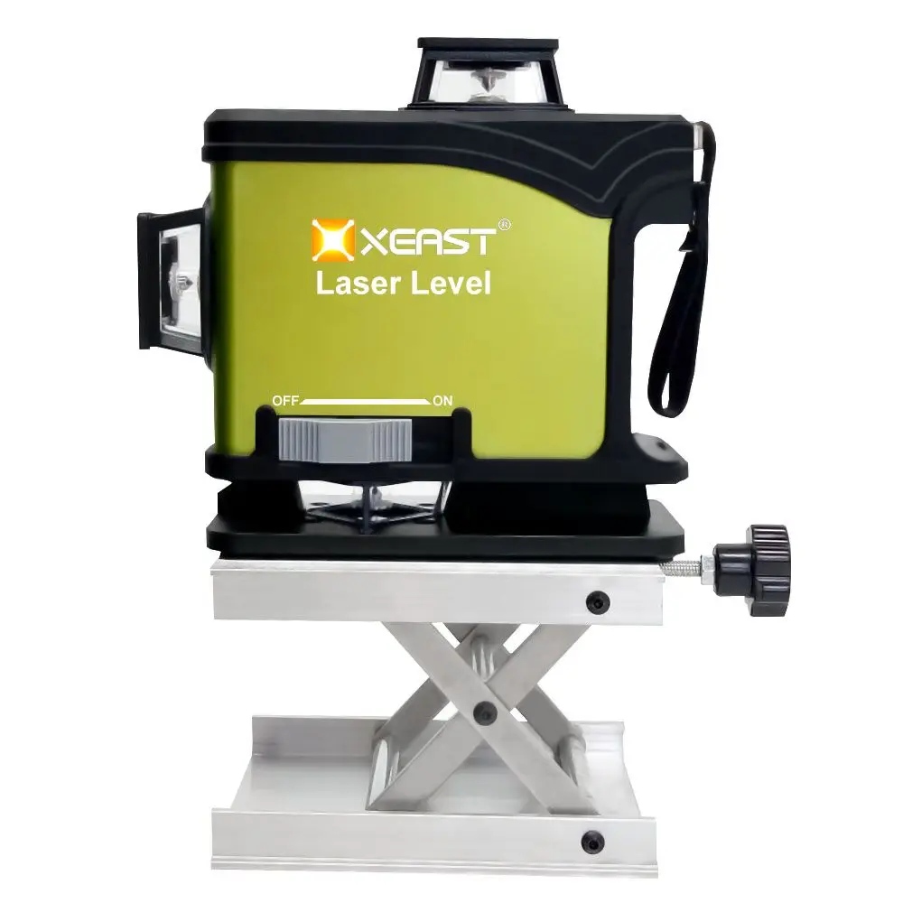 Laser Level 16 Lines 4D Green - グリーンレーザーダイオード 16ライン 4D垂直レーザー平面 壁から最大7mmまでの距離までタイルレベリング機器 レーザーレベル