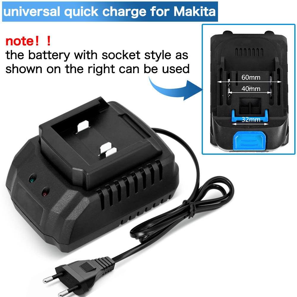 充電器 EU/US/UK プラグ 18V 21V モデル用リ - Brushless Cordless Electric Drill 18V のレビューと価格