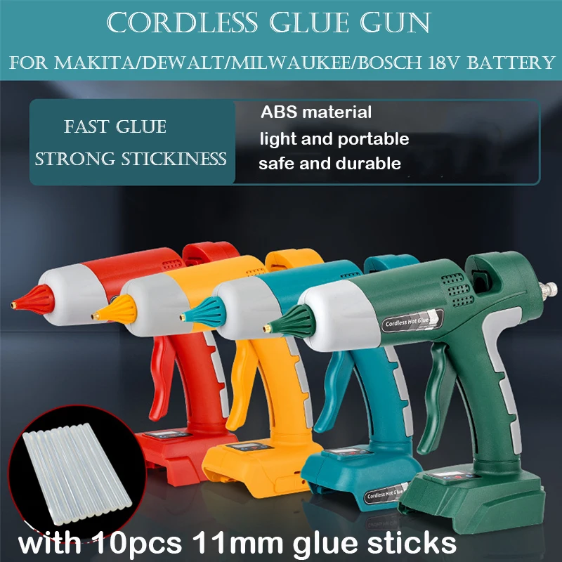 100W コードレスホットメルトグルーガン マキタ/デュルト - Hot Melt Glue Gun Cordless のレビューと価格