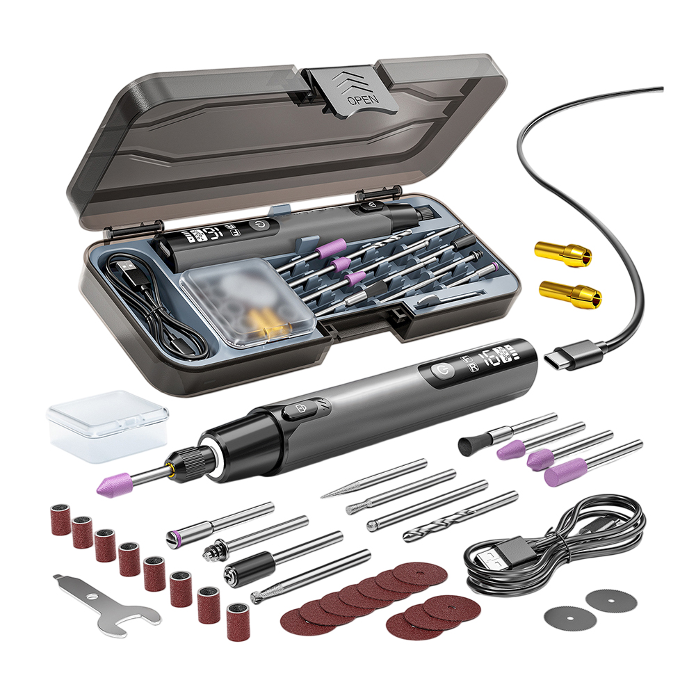 図に示すようなコードレスロータリーツール用アクセサリーキット - Cordless Rotary Tool Kit Accessories のレビューと価格