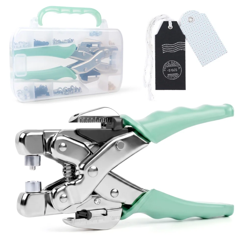 グロメットツールキット ハンドヘルド穴あけプライヤー バック - Hand Tools のレビューと価格