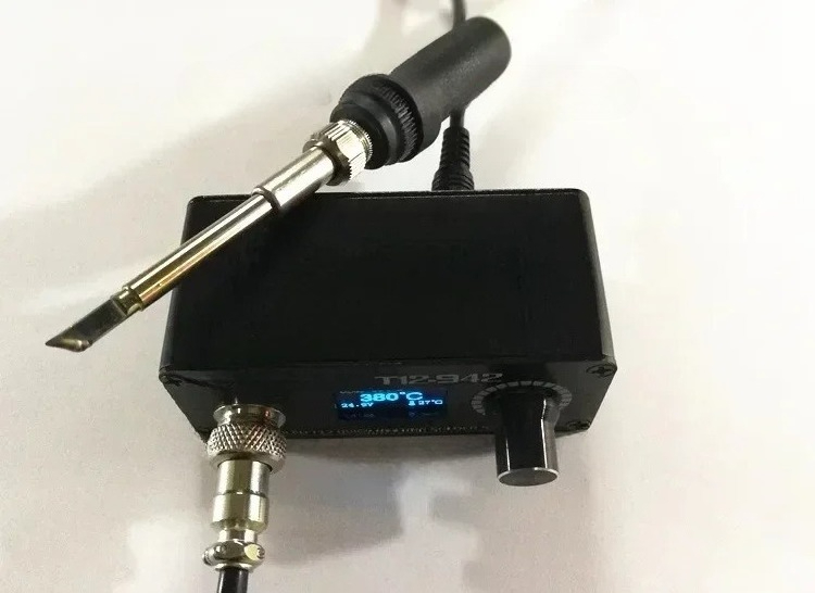 ミニ T12 STC OLED デジタルはんだ付けステーショ - Digital Soldering Station T12 のレビューと価格