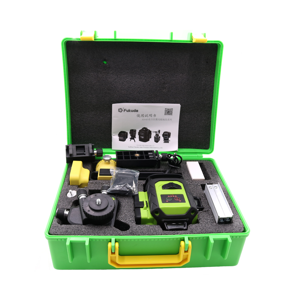 最新の 4D レーザーレベル 16 ライン 532 NM グ - Laser Level 16 Lines 4D Green のレビューと価格
