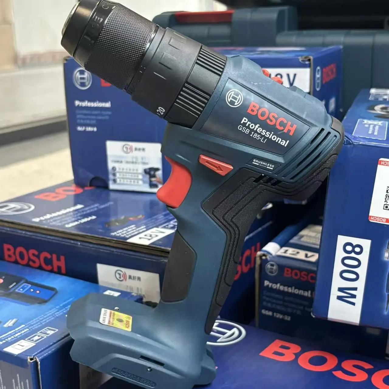 ボッシュ GSB 185-LI ブラシレスコードレスインパク - Brushless Cordless Electric Drill 18V のレビューと価格