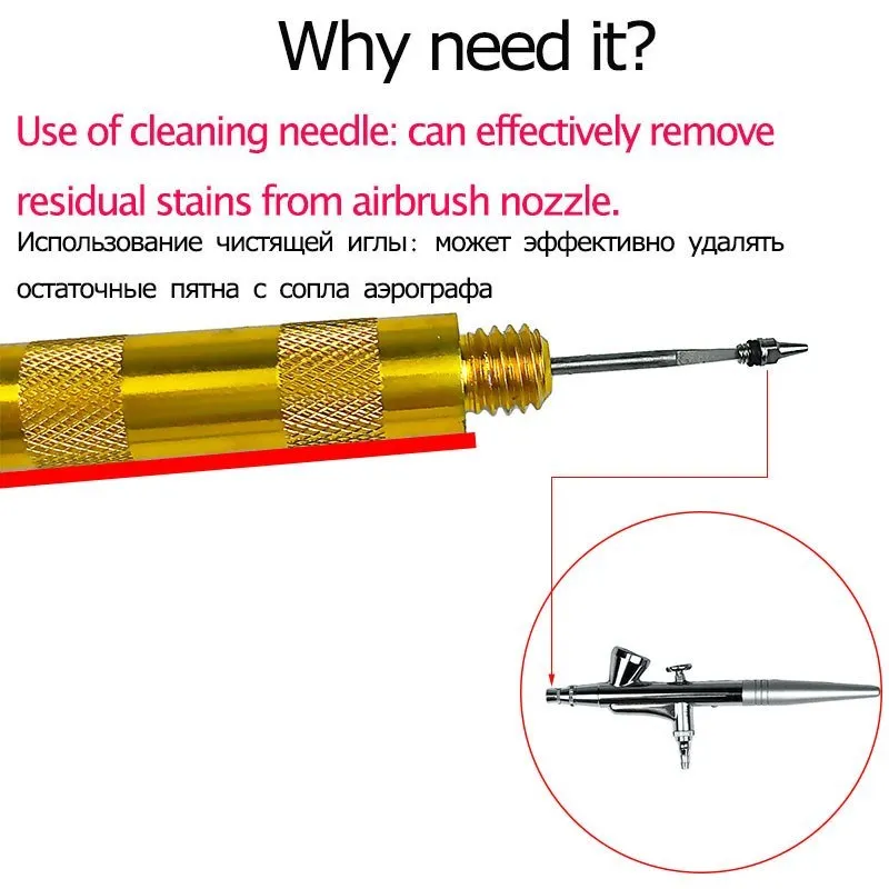 エアブラシクリーニングポット,スタビライザーボトルホルダーペ - Airbrush Kit With Mini Compressor のレビューと価格