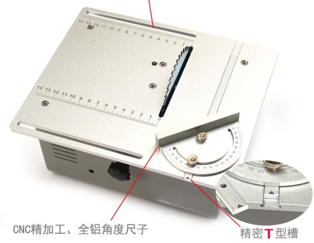 ポータブルミニ木工テーブルソー 360W パワーエフィシエン - Mini Table Saw For Woodworking のレビューと価格