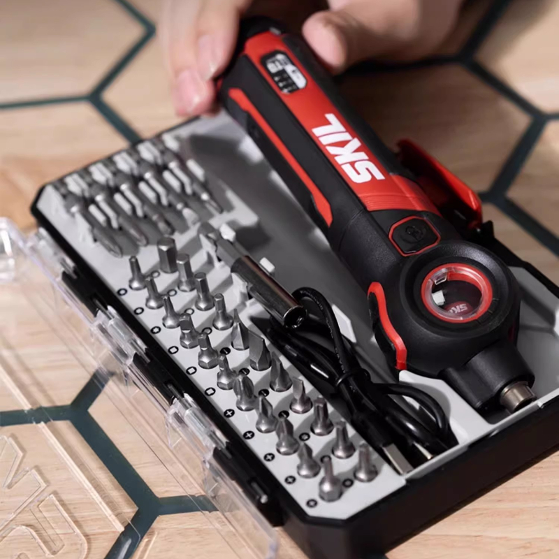 SKIL 5619 4V ミニ電動ドライバーセットスマートス - Electric Screwdriver Rechargeable Usb のレビューと価格