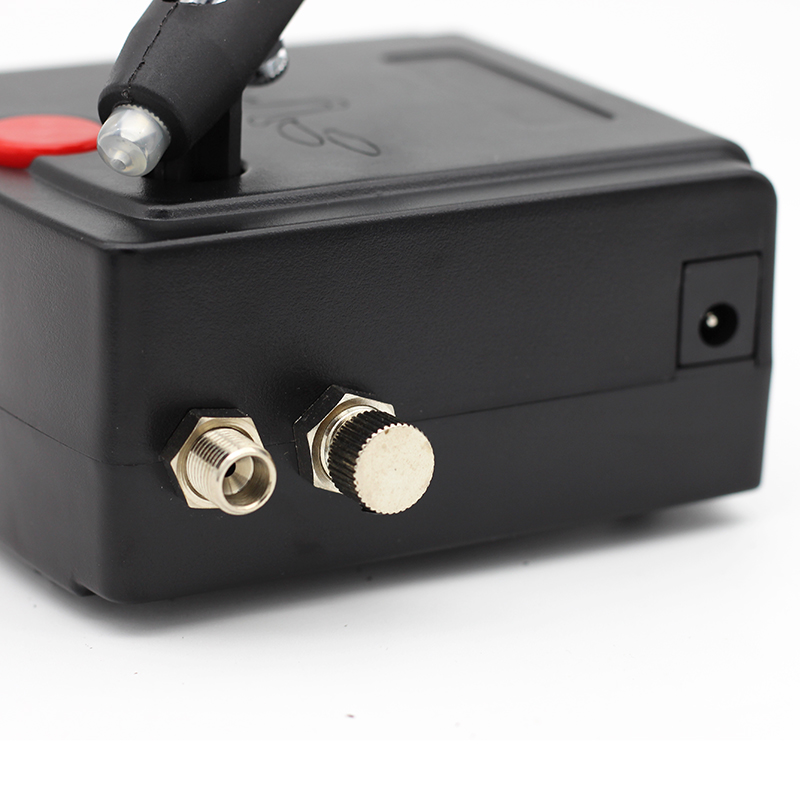 デュアルアクションスプレーガンエアブラシコンプレッサー付き0 - Airbrush Kit With Mini Compressor のレビューと価格
