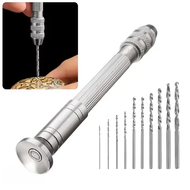 0.8-3.0mmミニハンドドリル木工工具、回転式ツール、手 - Hand Tools のレビューと価格