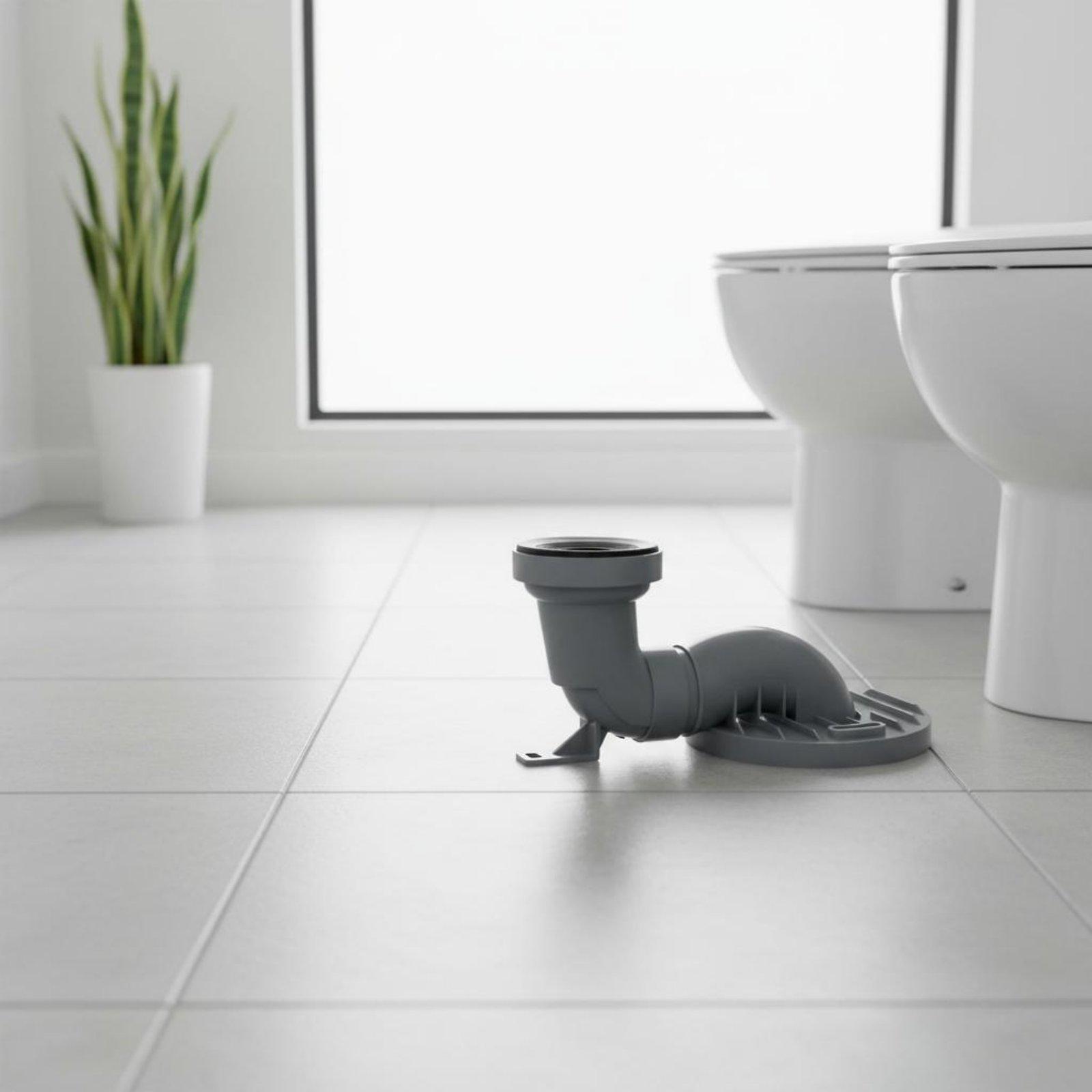 トイレオフセット排水コネクター漏れ防止設置アクセサリー、完全 - Plumbing のレビューと価格