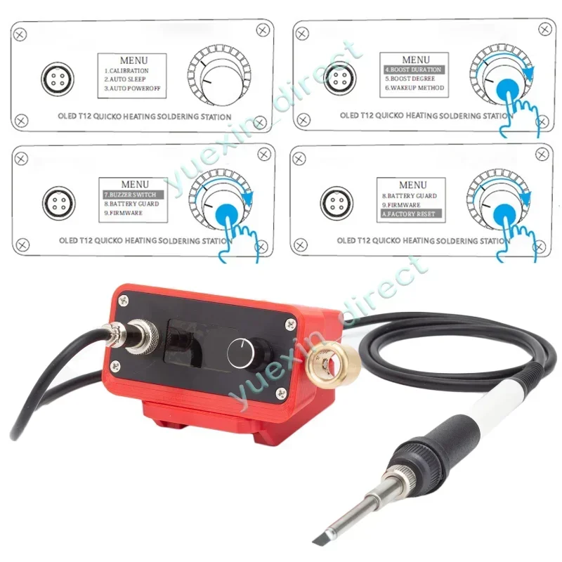 電気デジタル T12 はんだごてはんだ Lidl パークサイ - Digital Soldering Station T12 のレビューと価格
