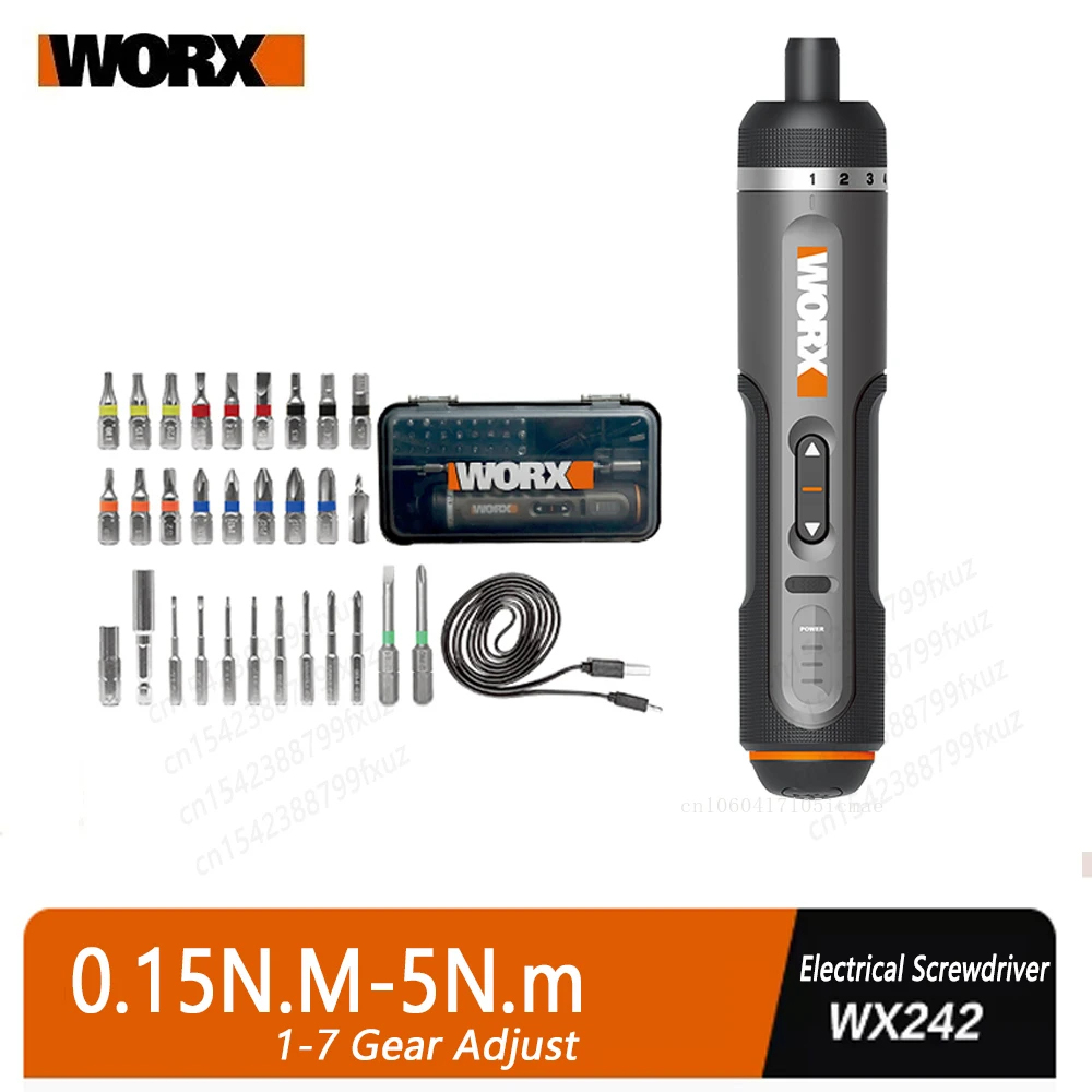 WORX WX242 4V 電動ドライバーセットスマートコー - Electric Screwdriver Rechargeable Usb のレビューと価格