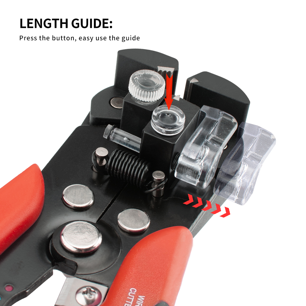 プロ仕様自動ワイヤーストリッパー圧着ペンチ電気技師用ケーブル - Automatic Wire Stripper Cutter のレビューと価格