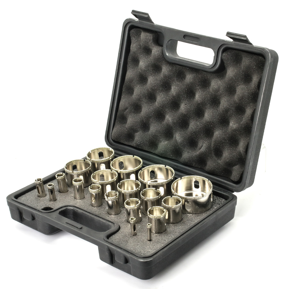 ダイヤモンドコーティングされたドリルビットセット 12/19 - Reciprocating Saw Attachment Drill のレビューと価格